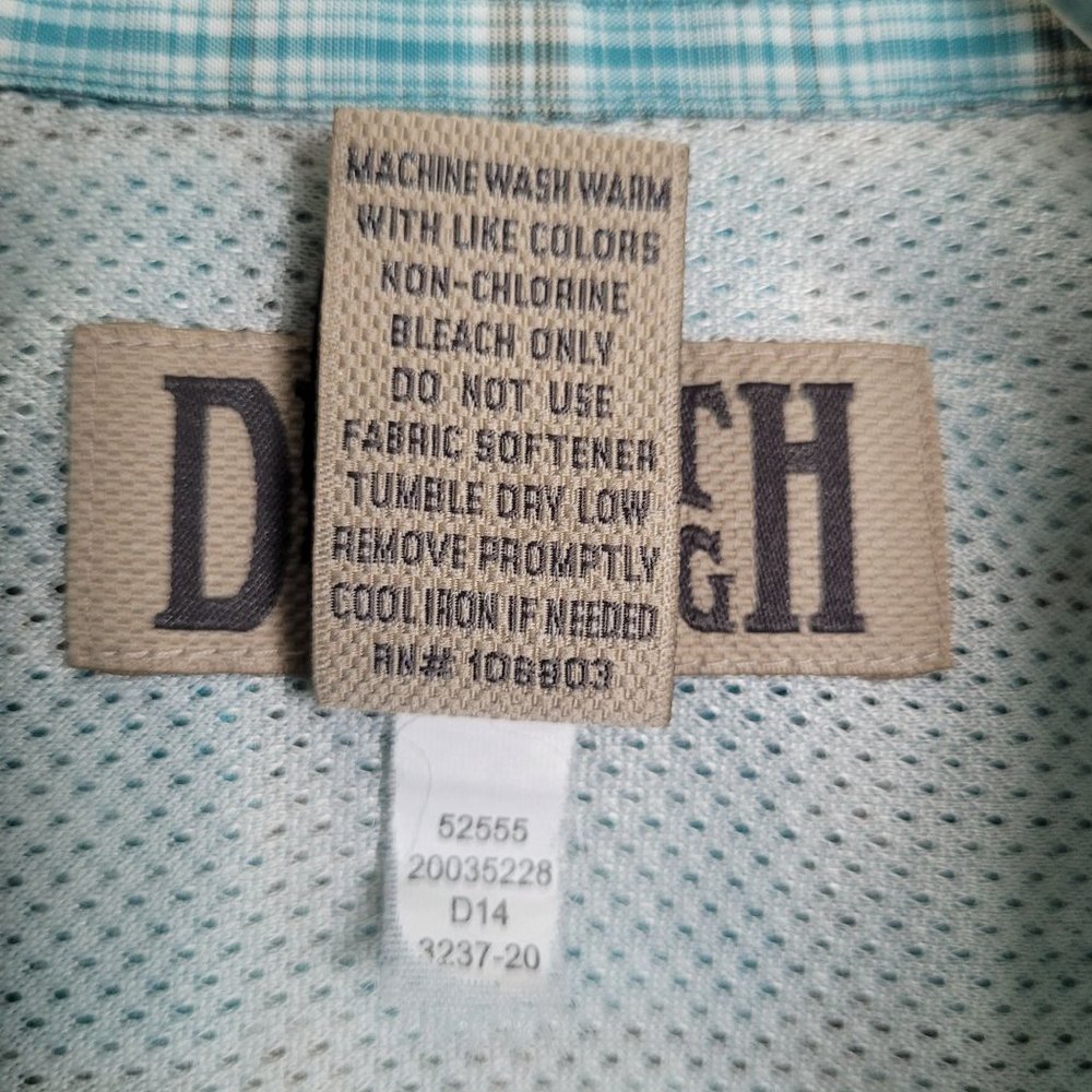 Duluth Trading Co. Multi Color Button Up Short Sleeve Shirt Men's M - Picture 4 of 9